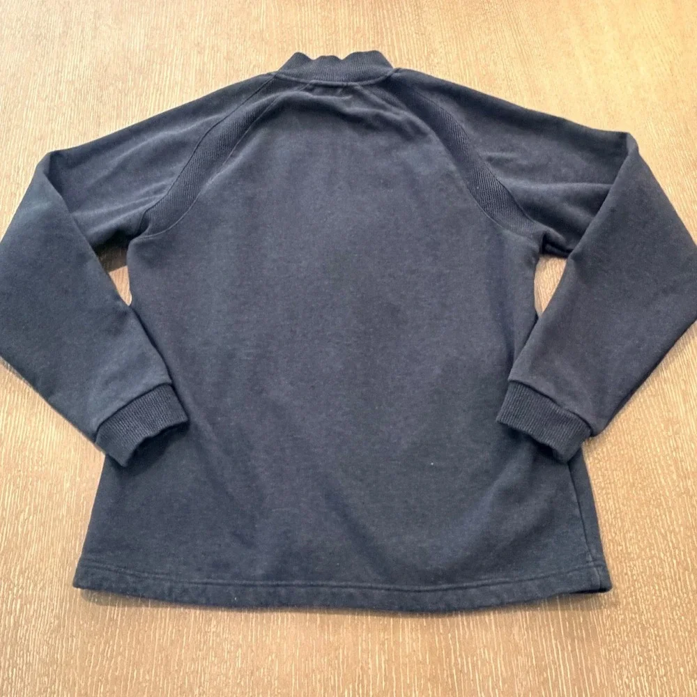 Penguin by Munsingwear Men's XL Navy Blue Full Zip Fleece Sweatshirt Jacket